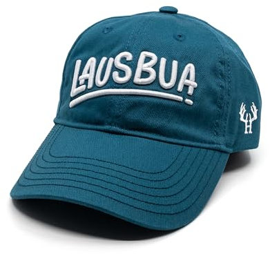 Du Hirsch Bayerisches Strapback Cap Kinder Lausbua Petrol Twill L