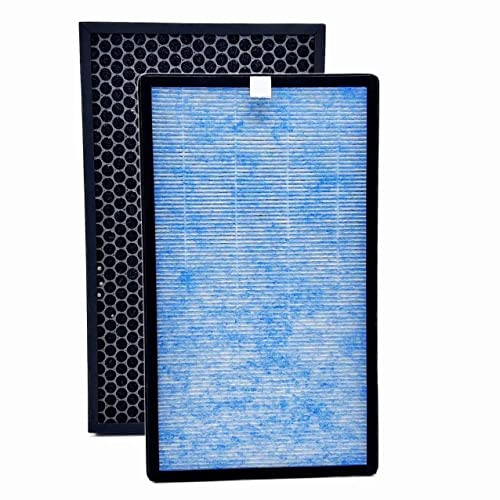 Replacement True HEPA Filters Compatible with Partu BS-07 Air Purifier, 4-Stage Filtration High-efficiency Activated carbon,2-Pack