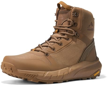 NORTIV 8 Herren Militärische Taktische Stiefel,Size 41,Kojote