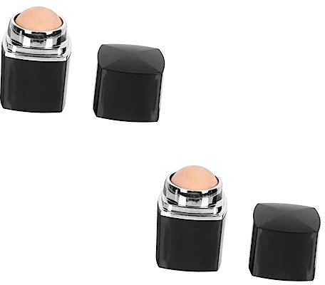 Ipetboom 2 Stück Gesichtsroller Hautpflege-tool Gesichtsbehandlung Aus Vulkanstein Zur Kontrolle Und Porenverkleinerung