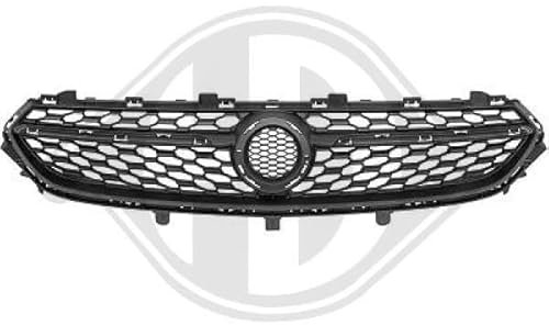 DIEDERICHS 1816040 KÜHLERGRILL KÜHLERGITTER Grill Gitter schwarz