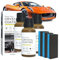 Kunststoffteile Kristalline Beschichtung, 2024 New Car Plastics Restorer, Auto-Kunststoff-Restaurator, Auto-Plastikteile-Renovierungsmittel, Crystal Coating Kunststoff (3 Stück)