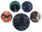 Pyramid International Herr der Ringe (Be Bold) Metall Anstecker-Set, 6 Count, Silber, Klassisch, Sicherheitsnadel, Anstecker