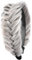 Gledola Wide Messy Braided Headband with Teeth Synthetic Hair Braided Headband High Elasticity Braids Braided Hair Band Hairpiece for Girls Women (Rauchgrau)