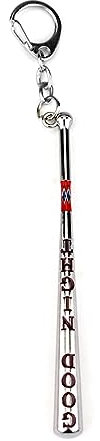 WYCRTD Porte-clés Batte de baseball Harleys Quinns Anime Porte-clés Pendentif Accessoires pour les fans Collections, multicolore, taille unique