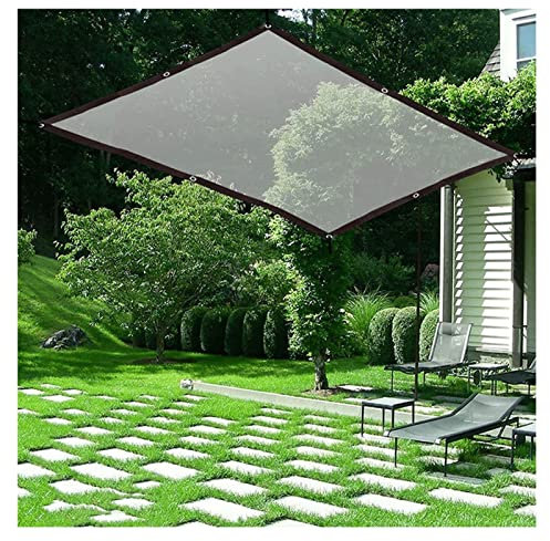 Feuille de Bâche Transparente Bâche Anti-poussière Anti-Pluie Auvent De Pergola Rétractable Bâche pour Plantes de Jardins Couverts, Meubles de Terrasse(1.4x4m)
