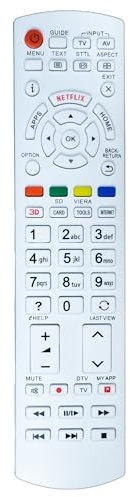 Dakana Fernbedienung für Panasonic N2QAYB000842, N2QAYB000928, N2QAYB000840, N2QAYB00101, N2QAYB000074, N2QAYB000863, N2QAYB001109 – Hochwertiger Ersatz