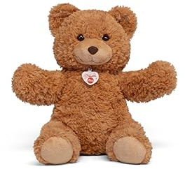 Trudi Orso Marlon M Peluche orsacchiotto, regalo di compleanno, Natale e San Valentino | 30x36x36cm taglia M | Bussini | modello 19674