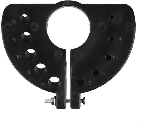 Drill Bit Sharpener, Multi-Specification Grinding Tool, Portable Electric Angle Grinder Attachment, for High-Speed Steel Cobalt Drills Impacts Drill Polishing(black)