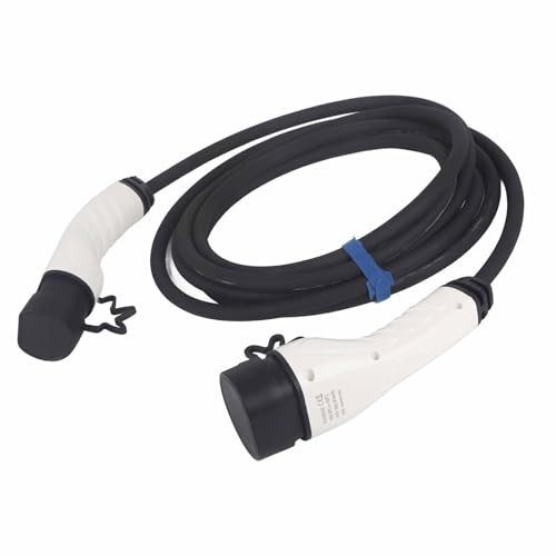 Cavo di Ricarica EV 5M Tipo 2 a Tipo 2, Tappa 1 Kw 3A Fase 6A con Monte W per