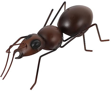 GALPADA Gartenornament Aus Eisen in Form Eines Insekts Balkonrasendekoration Kreatives Handwerk Für Außenbereichdekoration (groß)