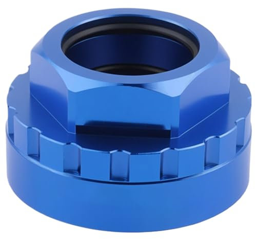 Générique 12 Speed Chainring Installation Tool, Lock Ring Remover, Sturdy Aluminum Construction, Bike Chainring Removal Tool, Professional Workshop Equipment for Repairs