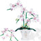 janeunique Flowers Bouquet Building Set Flower Botanical Forever Decoration Building Kits Collection - Home Office Decor Gift for Adults Birthdays(Orchid)