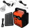 BESPORTBLE 220v Generador Solar Portátil Para y Camping Sistema De Carga Usb Para Luz Led y Recargable