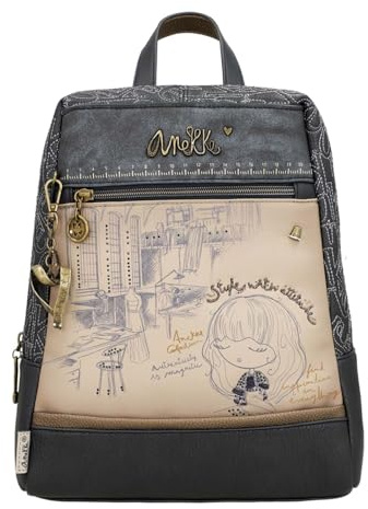 Anekke Rucksack Freizeitrucksack Studio City Backpack Multicolor dunkelblau