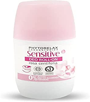 PHYTORELAX 87577 Sensitive Desodorante Roll-on Pink Centifolia 50ml for Adults, Designed for Everyday use, 50ml, Pink