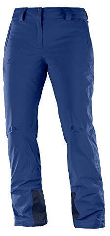 Salomon Damen Icemania Hose, mittelalterliches Blau, S/L