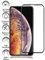 Todotumovil Protector de Pantalla Apple iPhone XS Color Negro Completo 3D Cristal Templado Vidrio Curvo para movil