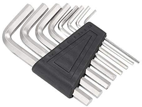 Guitar Allen Wrench, RiToEasysports 8 PCS Guitar Allen Key Wrench Set 1.5/2/2.5/3/4/5/5.5/6mm for Locking Hexagonal Screws Performance Accessory Musical Instrument Accessories