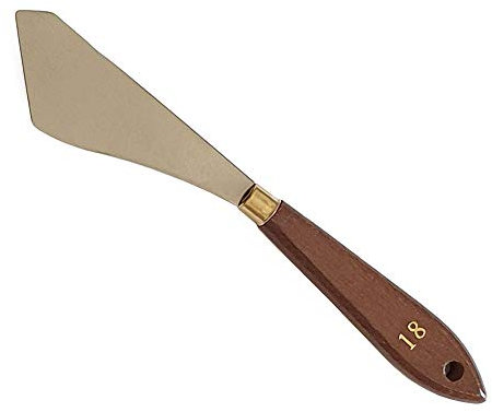 The Art Shop Skipton Wooden Handled Palette Knife #18