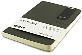 Zequenz The Color Notizbuch B6 Surmgrau Kariert