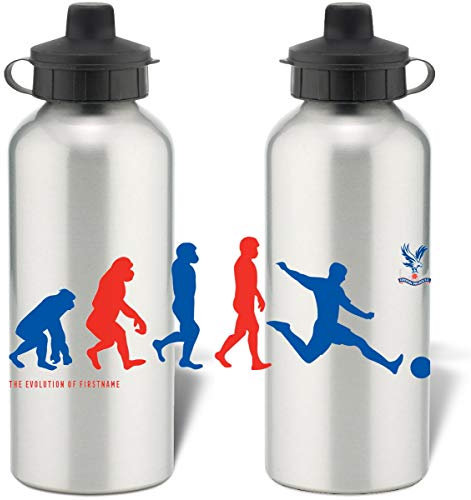 Borraccia sportiva in alluminio con logo Crystal Palace FC Player, personalizzabile