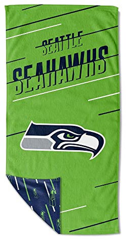 Northwest NFL Seattle Seahawks Strandtuch und Netztasche, 81,3 x 162,6 cm, Splitter