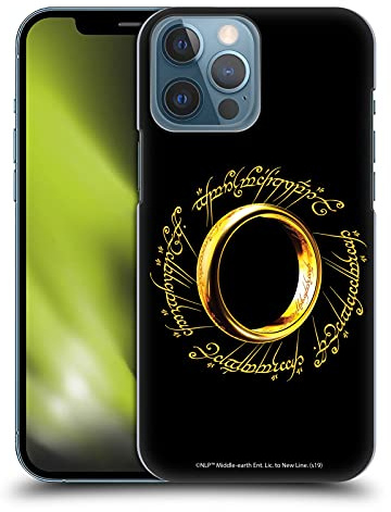 Head Case Designs Officially Licensed The Lord Of The Rings The Fellowship Of The Ring One Ring Graphics Hard Back Case Compatible With Apple iPhone 13 Pro Max