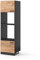 Vicco Armoire Micro-Ondes R-Line, Chêne de Force doré/Anthracite, 60 cm