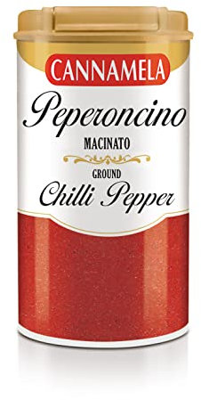Cannamela, La Dispensa, Peperoncino Macinato, Confezione da 70g, Piccantezza e Sapore Deciso, Adatto a Sughi e Carni alla Brace, Ideale nelle Conserve