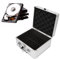Sxhlseller Hard Drive Protection Box, Hard Disk Storage Case,20 Bays 2.5in Hard Drive Storage Box with Safety Lock,ABS Handle Shockproof Hard Drive Case for 2.5in Hard Drives