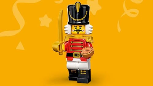 FCP Lego Series 23 Figurine soldat casse-noisette 71034 (emballée), jaune, vert