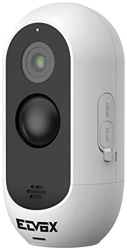 VIMAR 46240.024B Telecamera Wi-Fi a batteria Full-HD, IP65 per interno/esterno, rilevazione movimento e invio notifiche