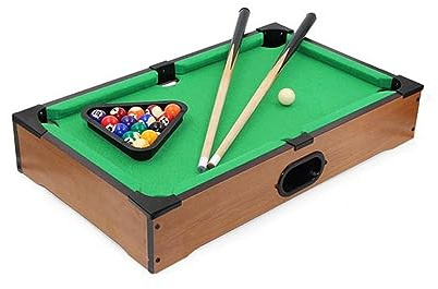 Hora de Lima Mini Pool Table for Kids Mini Billiards Table-Top Game Pool Table Toy for Cat Pool Tables Fun for Kids Birthday Children's Day Gift (14)