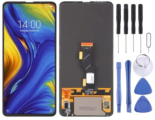 Pantalla LCD de teléfono móvil Pantalla LCD AMOLED para Xiaomi Mi Mix 3 con ensamblaje Completo del digitalizador (Negro) Parte de reparación