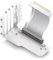 EZDIY-FAB Shield Series Vertical GPU Mount for Graphics Cards – High-Speed PCIe 4.0 Riser Cable, 115mm/4.52in Flexible Extension, 90° Connector, Compatible with Full-Open PCIe Slots (White)