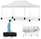 RELAX4LIFE Tonnelle Pliante 3x6 Imperméable, Barnum Pliant 3x6, Tente de Réception Anti-UV, Hauteur Réglable, Sac Transport, Potection Solaire, Montage sans Outil, pour Mariage Fête