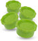 GRÄWE Sodastream Lot de 4 couvercles pour bouteilles en verre Penguin et Crystal Vert