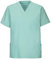 EXNER Medizinischer Schlupf-Kasack, OP-Kasack, Unisex, für Krankenpflege, Altenpflege, Farbe Mint, Größe L