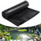 Dtyubfg Teichfolie,Gartenteich Teichplane,Große Fischteichfolie,Schwarze Folie Garten,Teichfolie 6x2m,Baufolie Extra Stark,für Fischteiche,Brunnen,Wassergarten