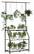 Bamworld Hanging Plant Stand Indoor Outdoor, 3 Tier Hanging Plant Shelf for Multiple Plants, Large Heavy Duty Flower Pot Stands for Patio Garden Balcony Living Room Bedroom