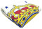 Asciugamano Gifts Football R. Madrid, Prodotti esclusivi per i fan di Madrid, per gli appassionati di calcio, accessori, 100% cotone (75X150 Madrid1