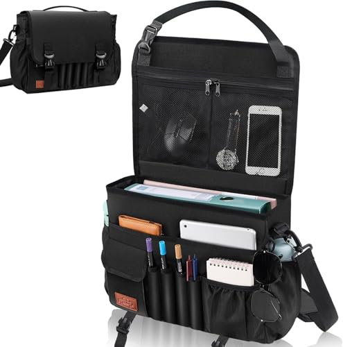yaohaishao Aufbewahrung von Autositzen für AITO M5 Seres 5, Auto Organizer mit Separater Tasche mit Längenverstellbaren Schultergurt