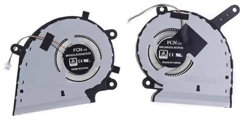 YXYOZMD 5V 0.5A Ventilateur pour ASUS ROG Strix G531 G531G G531GT G531GU G531GD G531GW S5D S7D Refroidisseur d'ordinateur Portable CPU GPU Ventilateur de Refroidissement DFS5K12304363N(CPU and GPU)