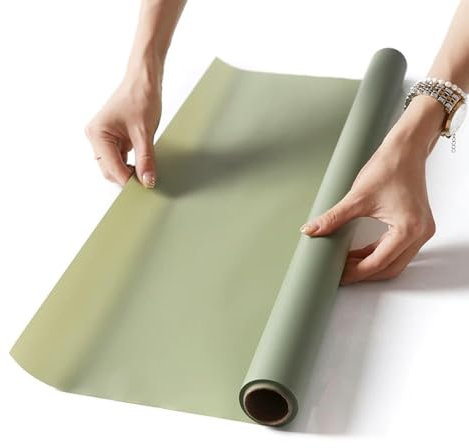 QIUMING 10 Meter wasserdichte Rolle mit Blumenverpackungspapier, einfarbig, glatt, Floristen-Geschenkpapier, matt, Koreanisches Blumenverpackungsmaterial