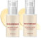 Anti-Aging Augencreme mit 4% Retinal Liposom und Fermented Bean, Retinal Serum mit 2% Retinal Liposome + Black Ginseng, gegen Falten und Augenringe, Schlaffe Haut (30ml, Retinal Serum*2)