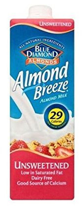 Blue Diamond Almond Milk Unsweetened 1000ml x 3 (Pack of 3)