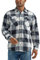 Wrangler Authentics Herren Langärmelige Fleece-Hemdjacke Hemd mit Button-Down-Kragen, Birkenbüffel, 3X-Groß