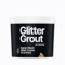Hemway 2.5 L / 4.5 kg Gold Silver Glitter with Jet Black Grout | Ready Mixed & Easy to Use | Suitable for Kitchen, Bathroom & Flooring | Waterproof & Mould Resistant | Non-Toxic & Cruelty Free
