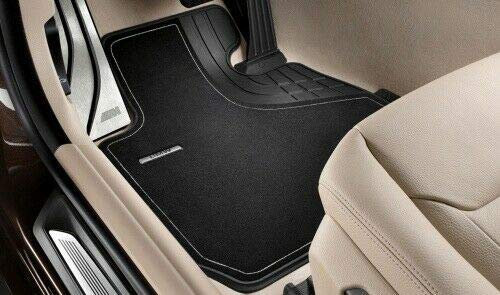 BMW Fussmatten Luxury Schwarz 4er F32 F33 F82 F36 vorne